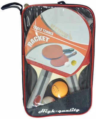 QUINERGYS ™ 2Pcs/Pair 7 Layers Wood Table Tennis Racket Double Reverse Glue Ping Pong Bat with 3 Ball Table Tennis Kit
QUINERGYS ™ 2Pcs/Pair 7 Layers Wood Table Tennis Racket Double Reverse Glue Ping Pong Bat with 3 Ball Table Tennis Kit
