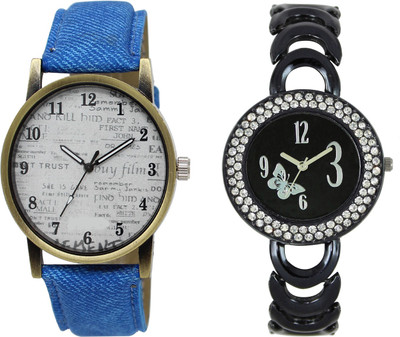 Shocknshop LR28_201 Designer Analog Leather and Chain Strap Couple Watch - For Men & Women
Shocknshop LR28_201 Designer Analog Leather and Chain Strap Couple Watch - For Men & Women
