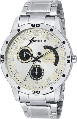 Rich Club RC-3136 Stainless Steel Analog Watch - For Men