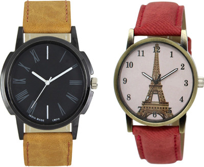 Shocknshop LR19_230 Designer Analog Chain Strap Couple Watch - For Men & Women
Shocknshop LR19_230 Designer Analog Chain Strap Couple Watch - For Men & Women