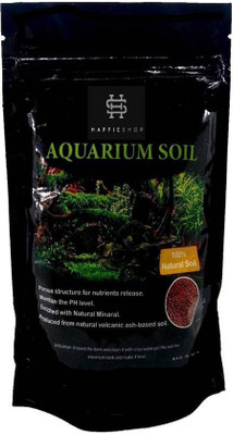 Happie Shop 500Gms Premium Aquarium Soil, 100% Organic, Rich Of Nutrients, Maintains Ph At Standard Level & Porous Structure For Nutrients Release. Aqua Soil Planted Substrate(Black)
Happie Shop 500Gms Premium Aquarium Soil, 100% Organic, Rich Of Nutrients, Maintains Ph At Standard Level & Porous Structure For Nutrients Release. Aqua Soil Planted Substrate(Black)