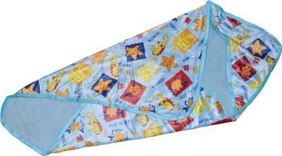 Toys Factory 3D Printed Baby Sleep Sack(Microfiber, Blue