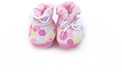 Kidofash BOOTIE-SOFT Booties(Toe to Heel Length - 11 cm Pink)