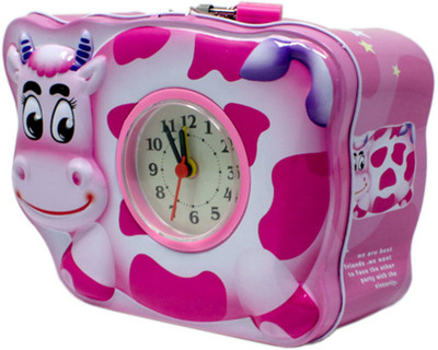 Tootpado Metal Piggy Bank With Clock For Kids Cow - Pink - (1BOX153) - Money Kiddy Coin Bank Coin Bank(Pink)
Tootpado Metal Piggy Bank With Clock For Kids Cow - Pink - (1BOX153) - Money Kiddy Coin Bank Coin Bank(Pink)