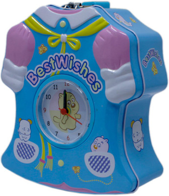 Tootpado Metal Piggy Bank With Clock For Kids Dress - Blue - (1BOX148) - Money Kiddy Coin Bank Coin Bank(Blue)
Tootpado Metal Piggy Bank With Clock For Kids Dress - Blue - (1BOX148) - Money Kiddy Coin Bank Coin Bank(Blue)