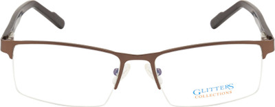 Glitters Half Rim Rectangle Frame(50 mm