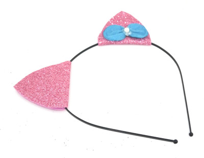 SKD Cat ears with bow Hairband for Party & Photo Props (Pink Colour) Hair Band(Pink)
SKD Cat ears with bow Hairband for Party & Photo Props (Pink Colour) Hair Band(Pink)