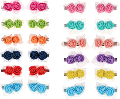 ABHI Blissful Floral Look Clips for Kids/Girls/Women (Pack of 12) Hair Clip(Multicolor)
ABHI Blissful Floral Look Clips for Kids/Girls/Women (Pack of 12) Hair Clip(Multicolor)