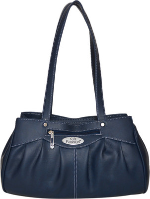 FD Fashion Soft Luggage Shoulder Bag(Blue)