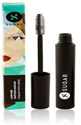 Sugar Cosmetics Limitless Mascara 01 Black With A Bang (Black), 9 ml 9 ml(Black)