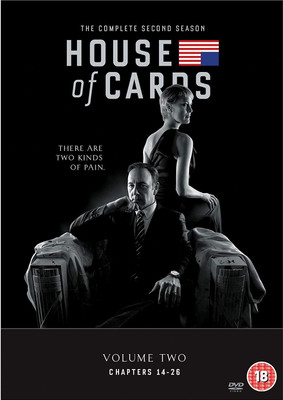 House Of Cards: The Complete Second Season dvd DigiPack region free(DVD English)
House Of Cards: The Complete Second Season dvd DigiPack region free(DVD English)