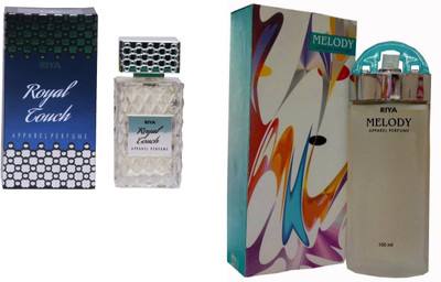 Riya Melody Blue Apparel Eau de Perfume with Royal Touch Perfume - 0.2 ml(For Men & Women)
Riya Melody Blue Apparel Eau de Perfume with Royal Touch Perfume - 0.2 ml(For Men & Women)