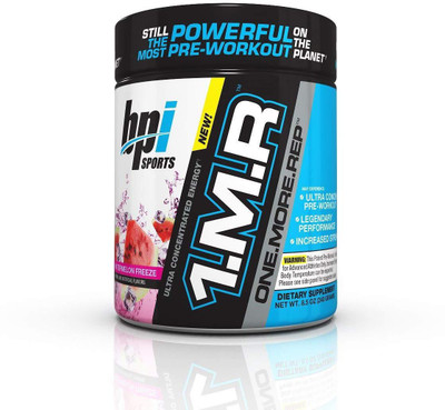 BPI Sports BPI Sports 1MR One More Rep Ultra Concentrated Energy Supplement, Watermelon Freeze Supplement, 8.5 Ounce Protein Blends(0.25 kg, Watermelon Freeze)
BPI Sports BPI Sports 1MR One More Rep Ultra Concentrated Energy Supplement, Watermelon Freeze Supplement, 8.5 Ounce Protein Blends(0.25 kg, Watermelon Freeze)