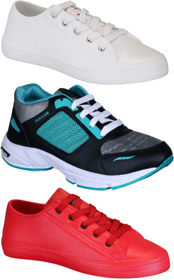 Chevit Combo Pack of 3 Casual & Sports Shoes (Sneakers Shoes) Sneakers For Men(Multicolor, White;red & blue
Chevit Combo Pack of 3 Casual & Sports Shoes (Sneakers Shoes) Sneakers For Men(Multicolor, White;red & blue
