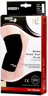 Vissco PRO Knee, Calf & Thigh Support (L, Black)
Vissco PRO Knee, Calf & Thigh Support (L, Black)