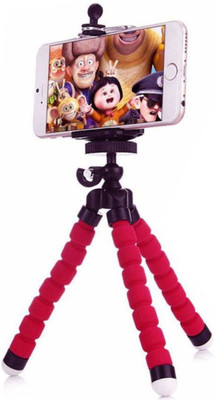 LIFEMUSIC Smart Flexible Octopus Tripod with Phone Holder For Andriod and all Smartphones and Video Cameras Tripod(Multicolor, Supports Up to 1000 g)
LIFEMUSIC Smart Flexible Octopus Tripod with Phone Holder For Andriod and all Smartphones and Video Cameras Tripod(Multicolor, Supports Up to 1000 g)