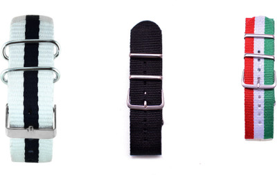 WM Make Your Own Watch By WM- NATO Multicolored Straps (ONLY Straps)-MYOW COLLECTION MYOW-WBK-BK-ITALY 22 mm Nylon Watch Strap(Multicolor)
WM Make Your Own Watch By WM- NATO Multicolored Straps (ONLY Straps)-MYOW COLLECTION MYOW-WBK-BK-ITALY 22 mm Nylon Watch Strap(Multicolor)