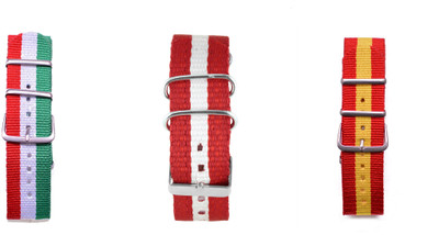 WM Make Your Own Watch By WM- NATO Multicolored Straps (ONLY Straps)-MYOW COLLECTION myow-italy-rw-spain 22 mm Nylon Watch Strap(Multicolor)
WM Make Your Own Watch By WM- NATO Multicolored Straps (ONLY Straps)-MYOW COLLECTION myow-italy-rw-spain 22 mm Nylon Watch Strap(Multicolor)