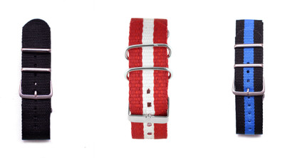 WM Make Your Own Watch By WM- NATO Multicolored Straps (ONLY Straps)-MYOW COLLECTION myow-bk-rw-bkbu 22 mm Nylon Watch Strap(Multicolor)
WM Make Your Own Watch By WM- NATO Multicolored Straps (ONLY Straps)-MYOW COLLECTION myow-bk-rw-bkbu 22 mm Nylon Watch Strap(Multicolor)
