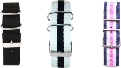 Watch Me Make Your Own Watch By Watch Me- NATO Multicolored Straps (ONLY Straps)-MYOW COLLECTION MYOW-BK-BKW-BUWPK 22 mm Nylon Watch Strap(Multicolor)
Watch Me Make Your Own Watch By Watch Me- NATO Multicolored Straps (ONLY Straps)-MYOW COLLECTION MYOW-BK-BKW-BUWPK 22 mm Nylon Watch Strap(Multicolor)