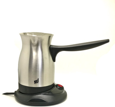 Smiledrive Turkish Coffee Brew Tea Maker Electric Machine-Premium Product for Coffee Tea Lovers, Capacity 300 ml/3 cups 3 Coffee Maker(Silver)
Smiledrive Turkish Coffee Brew Tea Maker Electric Machine-Premium Product for Coffee Tea Lovers, Capacity 300 ml/3 cups 3 Coffee Maker(Silver)