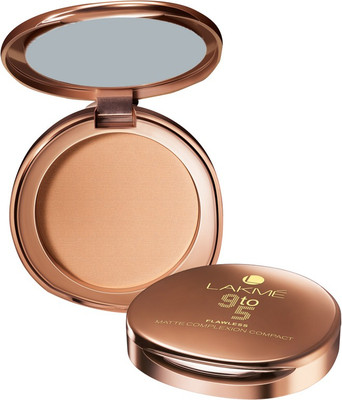 Lakme 9 to 5 Flawless Matte Complexion Compact(Melon, 8 g)