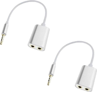 ShopyBucket Male to Female 3.55mm AUX Sound Splitter Cable for All Smartphones and Tablets (Silver) (Pack of 2) VGA Cable(Compatible with Mobile, Laptop, Silver)
ShopyBucket Male to Female 3.55mm AUX Sound Splitter Cable for All Smartphones and Tablets (Silver) (Pack of 2) VGA Cable(Compatible with Mobile, Laptop, Silver)