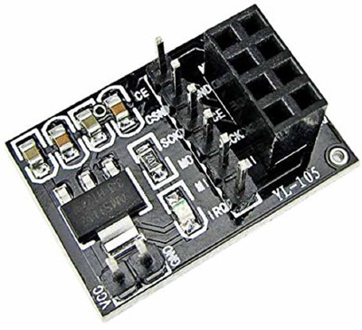 Robocraze Socket Adapter plate Board for 8Pin NRF24L01+ Wireless Transceiver module Electronic Components Electronic Hobby Kit
Robocraze Socket Adapter plate Board for 8Pin NRF24L01+ Wireless Transceiver module Electronic Components Electronic Hobby Kit