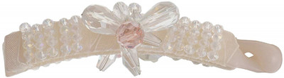 Rapunzel Designer Banana Clips with Stones Banana Clip(White)