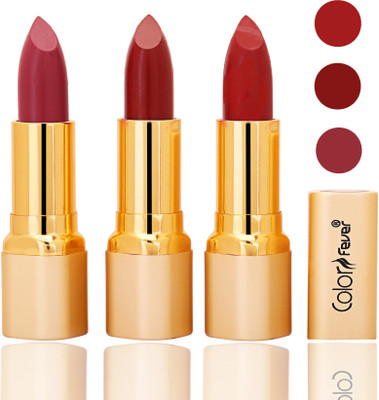 Color Fever lipstick with Vitamin E, Enriched soft and smooth matte(mauve, mauve, red, 12 g)
Color Fever lipstick with Vitamin E, Enriched soft and smooth matte(mauve, mauve, red, 12 g)