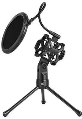 Smiledrive Studio Microphone/Mic Stand with Flexible Pop Shield Filter for Recording â High Quality Durable Mike Accessory Mike Stand with Filter- Flexible(Black)
Smiledrive Studio Microphone/Mic Stand with Flexible Pop Shield Filter for Recording â High Quality Durable Mike Accessory Mike Stand with Filter- Flexible(Black)