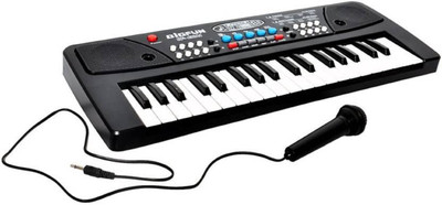 Jannat Electronic Piano Keyboard (Black)(Red)