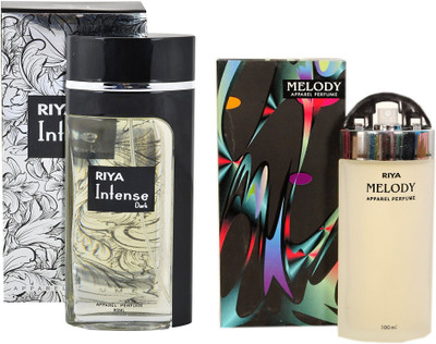 Riya Melody Black Apparel Eau de Perfume with Intense Dark APPAREL Perfume - 200 ml(For Men & Women)
Riya Melody Black Apparel Eau de Perfume with Intense Dark APPAREL Perfume - 200 ml(For Men & Women)