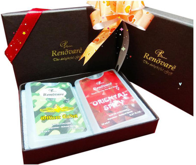 Renovare Deluxe Range Gift Set Combo Eau de Cologne - 18 ml(For Men & Women)