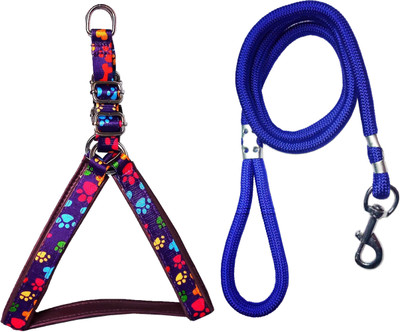 Petshop7 Printed Fancy Padded Dog Harness & Leash Rope Set 0.75 inch - (Chest Size : 22-25inch) Dog Harness & Leash(, Purple
Petshop7 Printed Fancy Padded Dog Harness & Leash Rope Set 0.75 inch - (Chest Size : 22-25inch) Dog Harness & Leash(, Purple