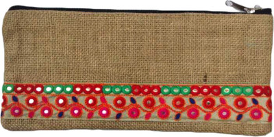 KS Jute Pouch(Brown)