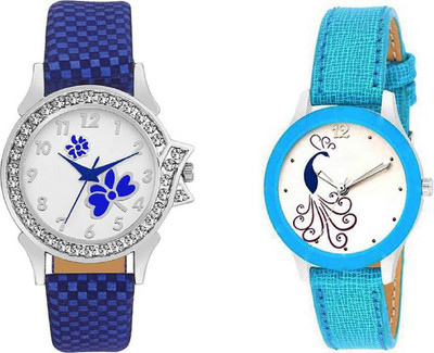 HN Enterprise HN-BL07-Combo2-New-Flower-Blue-Morni-Blue Analogue Watch - For Women
HN Enterprise HN-BL07-Combo2-New-Flower-Blue-Morni-Blue Analogue Watch - For Women