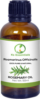 Ks Essentials Rosemary Essential Oil ( Rosmarinus Officinalis ) 100% Pure Natural & Undiluted (50ml)(50 ml)
Ks Essentials Rosemary Essential Oil ( Rosmarinus Officinalis ) 100% Pure Natural & Undiluted (50ml)(50 ml)