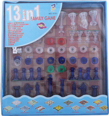 VHPQ 13 Amazing & Interesting Games in 1 Board Game
