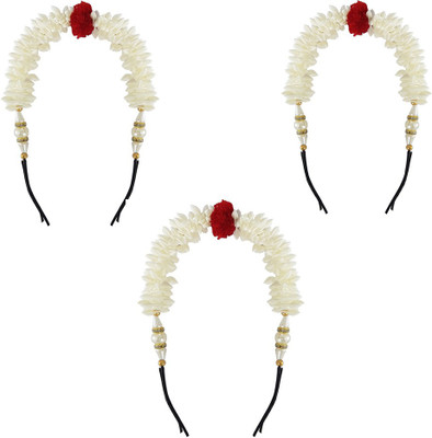 JAGTEK Hair Accessories For Bun Making Gajra pins Accessories For Bridal Girls / New Style Juda Bun Decoration Hair Gajra For Bridal Accessories For Girls Set of 3 Different Styling Hair Accessory Set(White)
JAGTEK Hair Accessories For Bun Making Gajra pins Accessories For Bridal Girls / New Style Juda Bun Decoration Hair Gajra For Bridal Accessories For Girls Set of 3 Different Styling Hair Accessory Set(White)