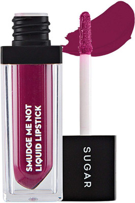 Sugar Smudge Me Not Liquid Lipstick 4.5 ml (08 Wine And Shine)(08 Wine And Shine)