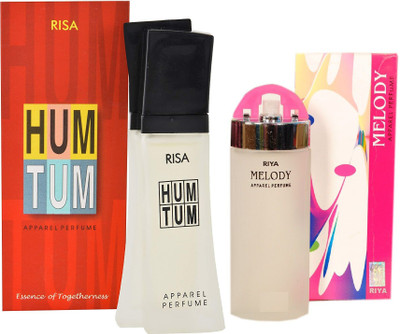Riya Melody Pink Apparel 30ml Perfume With HumTUM Apparel Perfume - 30 ml(For Men & Women)
Riya Melody Pink Apparel 30ml Perfume With HumTUM Apparel Perfume - 30 ml(For Men & Women)