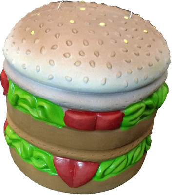 Goofy Tails Dog Puppies Sound Toy Food Chew Hamburger Toy (Hamburger) Rubber Rubber Toy For Dog
Goofy Tails Dog Puppies Sound Toy Food Chew Hamburger Toy (Hamburger) Rubber Rubber Toy For Dog