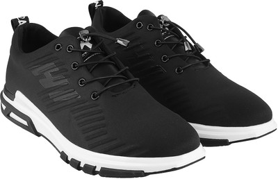 Metro Lifestyle Walking Shoes For Men(Black, 11;black