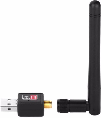 Rewy 600MBPS Mini Wifi USB Wireless LAN Adapter Card 802.11b / g / n Wi-Fi Dongle Antenna USB Adapter(Black)
Rewy 600MBPS Mini Wifi USB Wireless LAN Adapter Card 802.11b / g / n Wi-Fi Dongle Antenna USB Adapter(Black)
