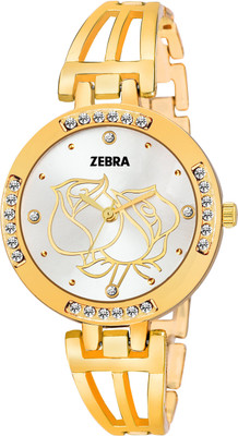 Zebra New Designer Rose Print Gold Dial Gold Chain Belt bracelet Analog Watch For Girls & Women ZB-533 Watch - For Girls
Zebra New Designer Rose Print Gold Dial Gold Chain Belt bracelet Analog Watch For Girls & Women ZB-533 Watch - For Girls