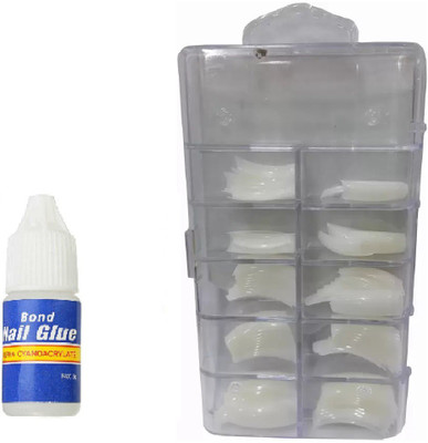 sweetpea Personal Reusable Acrylic False Fake Nails White Color DIY Decoration Artificial White Nailart with Nail Glue (Long Nails) white(Pack of 10)
sweetpea Personal Reusable Acrylic False Fake Nails White Color DIY Decoration Artificial White Nailart with Nail Glue (Long Nails) white(Pack of 10)