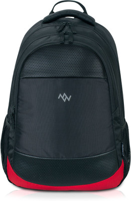 Pazzo Scrambler 30 L Laptop Backpack(Black, Red)