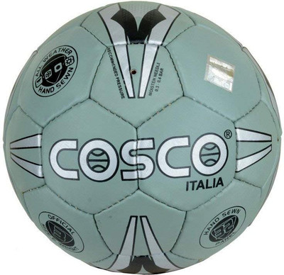 Cosco Italia Men's Football, Size By One Shot Retail Football - Size: (Pack of 1, Grey