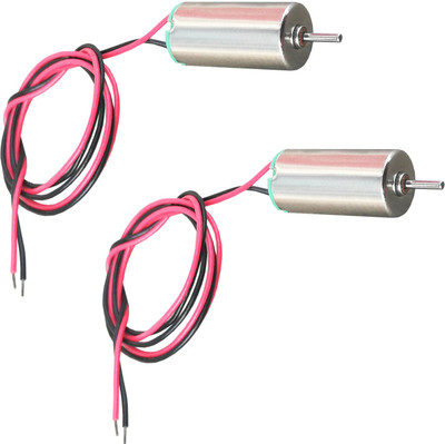 Kit4Curious 2pcs CoreLess Motors DC 3.7V-4.2V 50000RPM 6mm x 16mm Micro Motor Educational Electronic Hobby Kit
Kit4Curious 2pcs CoreLess Motors DC 3.7V-4.2V 50000RPM 6mm x 16mm Micro Motor Educational Electronic Hobby Kit